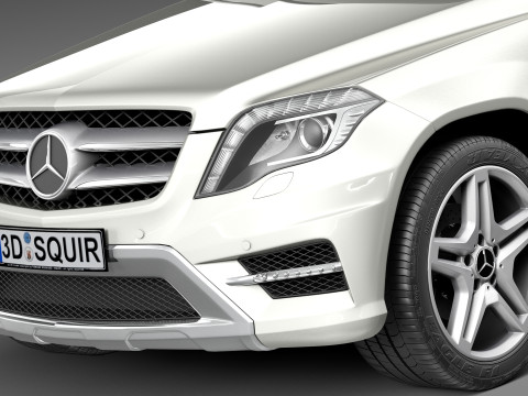 Mercedes-Benz GLK 2013 3D Model