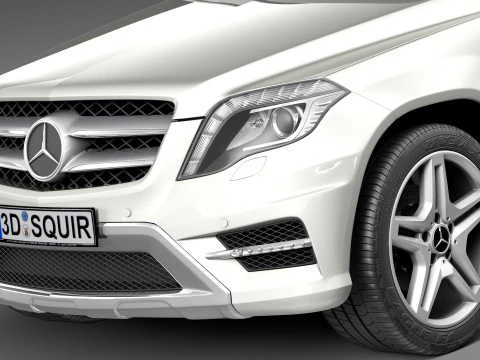 Mercedes-Benz GLK 2013 3D Model