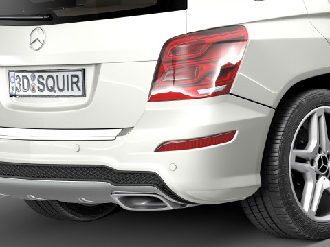 Mercedes-Benz GLK 2013 3D Model
