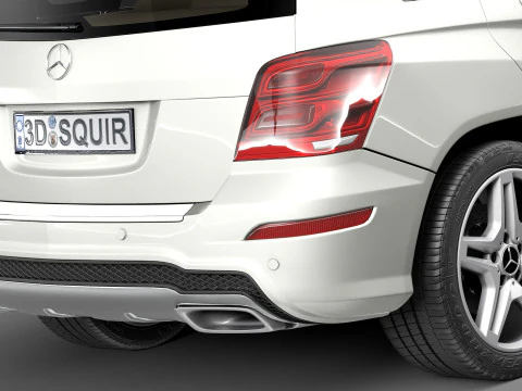 Mercedes-Benz GLK 2013 3D Model