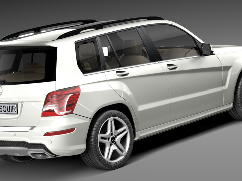 Mercedes-Benz GLK 2013 3D Model