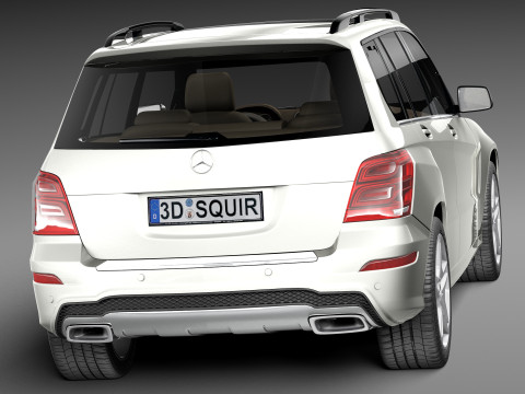 Mercedes-Benz GLK 2013 3D Model