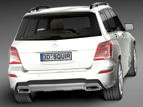 Mercedes-Benz GLK 2013 3D Model