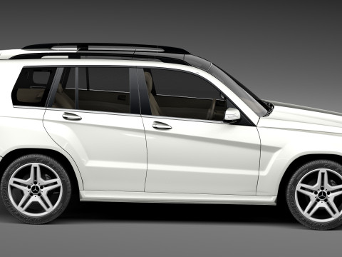 Mercedes-Benz GLK 2013 3D Model