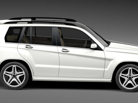 Mercedes-Benz GLK 2013 3D Model