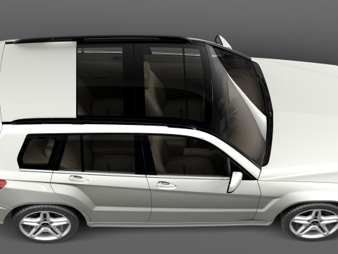 Mercedes-Benz GLK 2013 3D Model