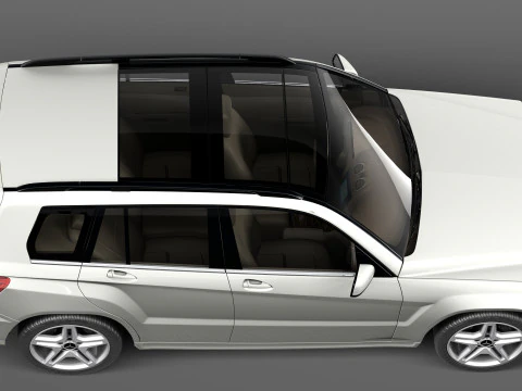 Mercedes-Benz GLK 2013 3D Model
