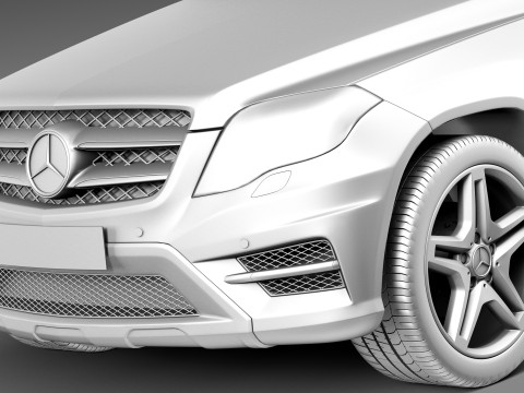 Mercedes-Benz GLK 2013 3D Model
