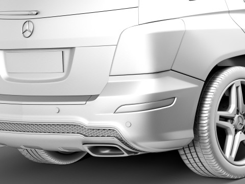 Mercedes-Benz GLK 2013 3D Model