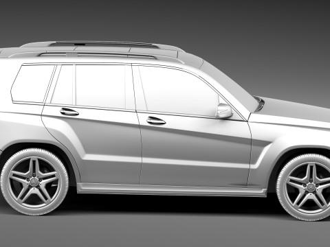 Mercedes-Benz GLK 2013 3D Model