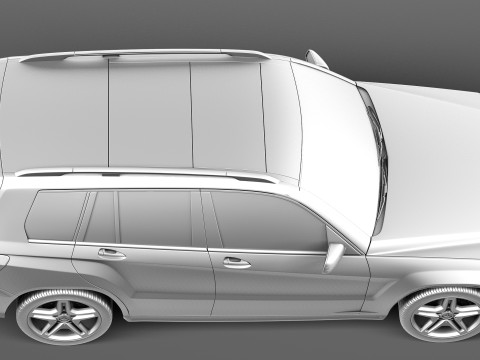 Mercedes-Benz GLK 2013 3D Model