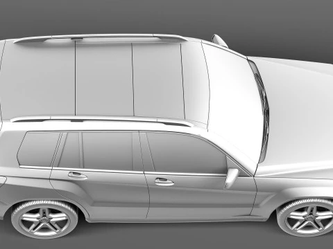 Mercedes-Benz GLK 2013 3D Model