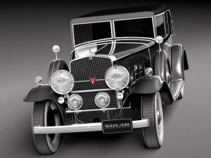 Cadillac V16 Sixteen 1930 Fleetwood Imperial 3D-Modell