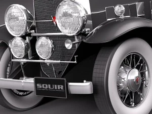 Cadillac V16 Sixteen 1930 Fleetwood Imperial 3D Model