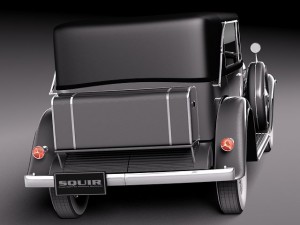 Cadillac V16 Sixteen 1930 Fleetwood Imperial 3D-Modell