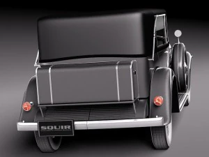 Cadillac V16 Sixteen 1930 Fleetwood Imperial 3D Model