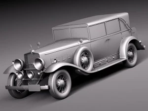Cadillac V16 Sixteen 1930 Fleetwood Imperial 3D Model