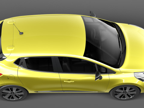 Renault Clio 2013 Modèle 3D