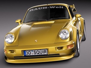 Porsche 911 964 Turbo 1990 Modelo 3D