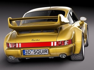 Porsche 911 964 Turbo 1990 Modelo 3D