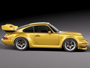 Porsche 911 964 Turbo 1990 Modelo 3D
