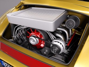 Porsche 911 964 Turbo 1990 Modelo 3D