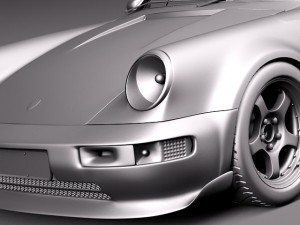 Porsche 911 964 Turbo 1990 Modelo 3D