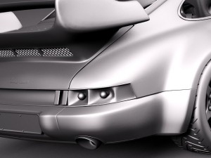 Porsche 911 964 Turbo 1990 Modelo 3D