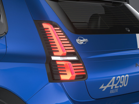 Alpine A290 Rallye 2026 3D मॉडल