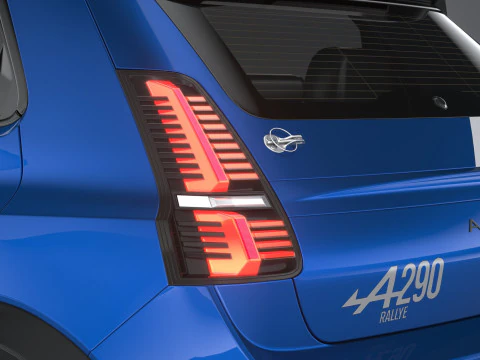 Alpine A290 Rallye 2026 3D Model