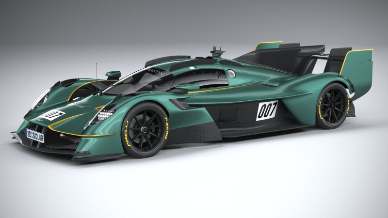 Aston Martin Valkyrie LM 2026 Model 3D .c4d .max .obj .3ds .fbx .stl .blend 
