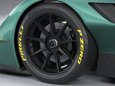 Aston Martin Valkyrie LM 2026 Model 3D
