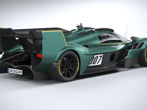 Aston Martin Valkyrie LM 2026 Model 3D