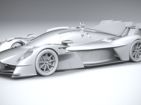 Aston Martin Valkyrie LM 2026 Model 3D