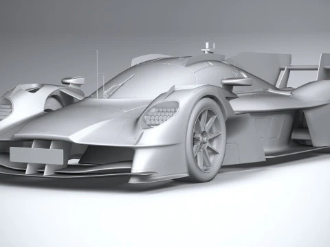 Aston Martin Valchiria LM2026 Modello 3D