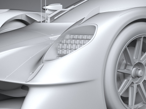 Aston Martin Valkyrie LM 2026 Model 3D