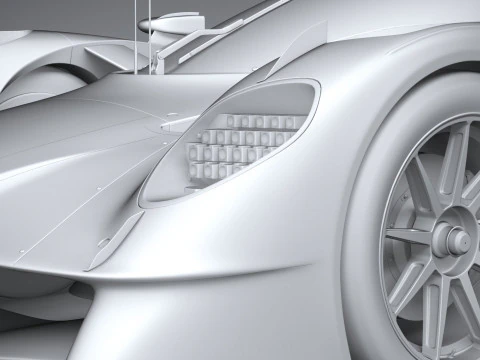 Aston Martin Valchiria LM2026 Modello 3D