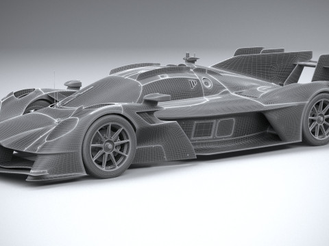 Aston Martin Valkyrie LM 2026 Model 3D