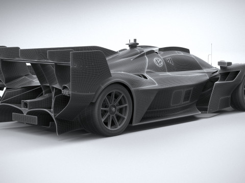Aston Martin Valkyrie LM 2026 Model 3D