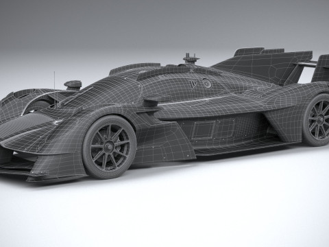 Aston Martin Valkyrie LM 2026 Model 3D