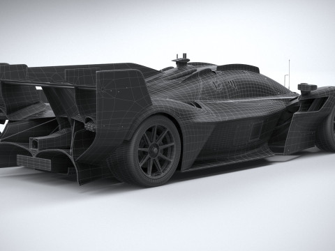 Aston Martin Valkyrie LM 2026 Model 3D