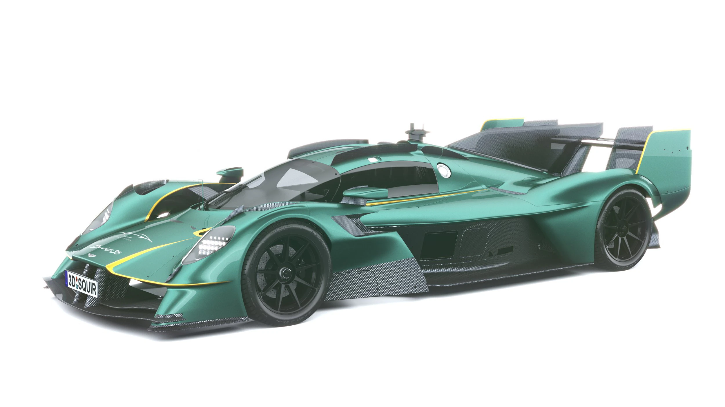 Aston Martin Valchiria LM2026 Modello 3D .c4d .max .obj .3ds .fbx .stl .blend