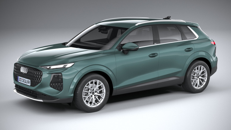 Audi Q3 base 2026 3D Modell .c4d .max .obj .3ds .fbx .stl .blend