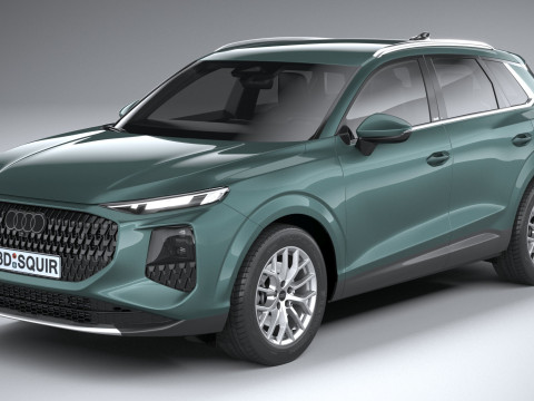 Audi Q3 base 2026 3D Modell