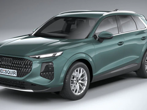 Audi Q3 base 2026 3D Model