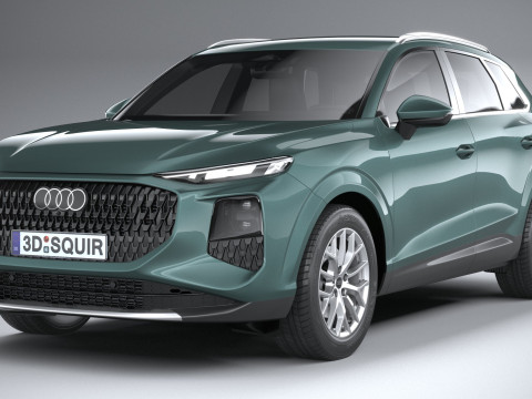 Audi Q3 base 2026 3D Modell
