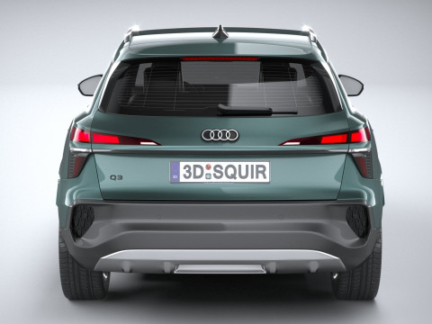 Audi Q3 base 2026 3D Modell