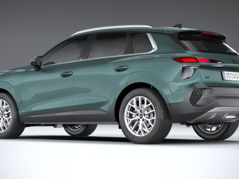 Audi Q3 base 2026 3D Modell