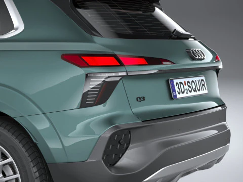 Audi Q3 base 2026 3D Model