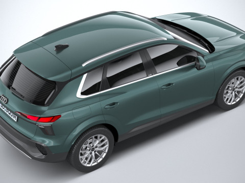 Audi Q3 base 2026 3D Modell